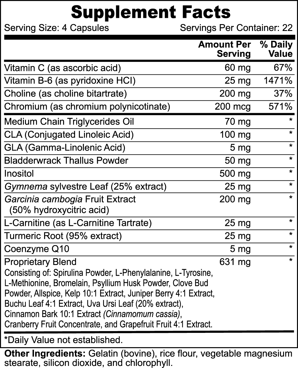 Wellness blend  with MCT